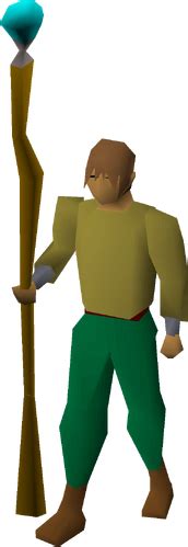 Runescape (cursed goblin staff) osrs .